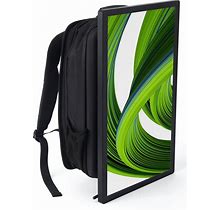 Digital Backpack Billboard, Android 7.1 OS, 21.5" LCD Screen - Black