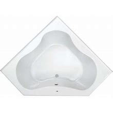 Proflo 60" X 60" Corner Soaking Acrylic Bathtub Acrylic | 21 H X 60 W X 60 D In | Wayfair 472B15ed910d50aba4d95f7d9250d1c7