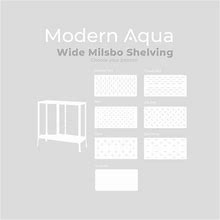 V2 Ikea Wide Milsbo Acrylic Pegboard Skadis + Shelf Kit