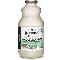 Lakewood Organic Whole Leaf Aloe Lemon 32 Fl Oz