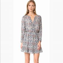Cupcakes & Cashmere Dresses | Cupcakes And Cashmere Selma Haight Paisley Dress S | Color: Gray/White | Size: S