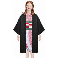 Kamado Nezuko Costume Anime Role Play Kimono Outfit Uniform Costume Set Halloween Party