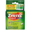 Zyrtec 3020452 Allergy Tablet 3 Count, Pk72