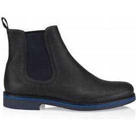 Pollini Men's Corinto Leather Chelsea Boots - Blue - Size 8