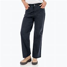 Aventura Women's Hudson Wide Leg Pant - Blue Size 8 - Tencel Lyocell