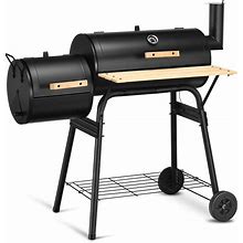 Costway Outdoor BBQ Grill Charcoal Barbecue Pit Patio Backyard Meat