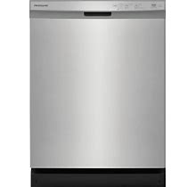 Frigidaire Front Control 24-In Built-In Dishwasher (Stainless Steel) ENERGY STAR, 54-Dba | FDPC4314AS
