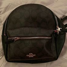 Authenticated Coach Mini Backpack - Women | Color: Black