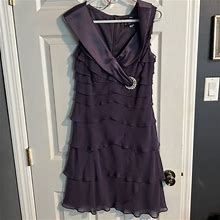 Alex Evenings Dresses | Alex Evenings Womens Purple Dress Gown | Color: Purple | Size: 10
