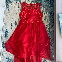 Red Sequin Dress | Color: Red | Size: 8G