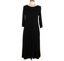 HOTOUCH Casual Dress: Black Dresses - Women's Size Large