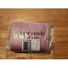 Kate Spade Brynn Small L-Zip Wallet K4806 Pink Ruby