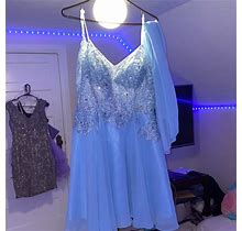 Blue Dress | Color: Blue | Size: L