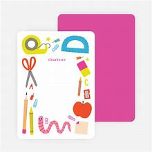 School Supplies Stationery - Purple | Paper Culture