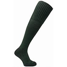 Mens Extra Long Over The Knee Cushion Anti Odor Wool Blend Thermal Hiking Socks (10-12 US, DHW-UL)