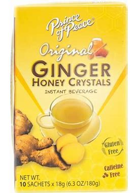 Prince Of Peace Ginger Honey Crystals Original 10 Sachets