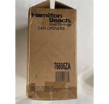 Hamilton Beach - Smoothtouch Electric Can Opener - Chrome/Black (76606ZA)