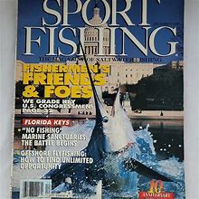Salt Water Sandals By Hoy Magazine Sport Fishing The Magazine Of Saltwater Fishing December 1995 - Books | Color: Blue