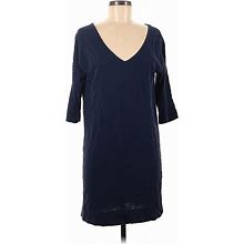 Lilly Pulitzer Casual Dress - Mini: Blue Print Dresses - Women's Size Medium
