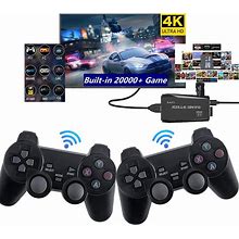 Tochinkar Wireless Retro Gaming Console(64G), Plug & Play Video TV Game Stick With Built-In 9 Emulators, 20,000+ Video Games,4K HDMI Output, Revisit