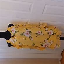 Cato Dresses | Catocole Shoulder Dress | Color: Yellow | Size: M