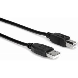 Hosa Usb-210Ab High Speed Usb Cable, Type A To Type B, 10 ft