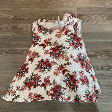 Floral T Shirt Dress - Women | Color: White | Size: M