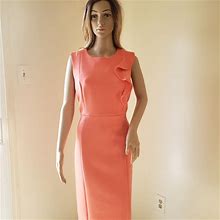 Calvin Klein Dresses | Calvin Klein Dress | Color: Orange | Size: 10