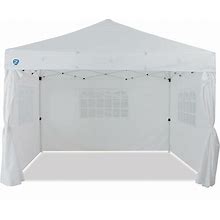 Z Shade Venture 12 X 10 Foot Lawn Event Outdoor Pop Up Canopy Tent, White (Used)
