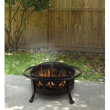 Pleasant Hearth Sunderland 30in Wood Burning Fire Pit