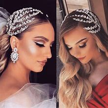 Wedding Headbands Bridal Headpieces Rhinestone Accessories Bride