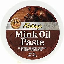 Fiebings | Mink Oil Paste For Smooth Leather And Vinyl Condition And Protect