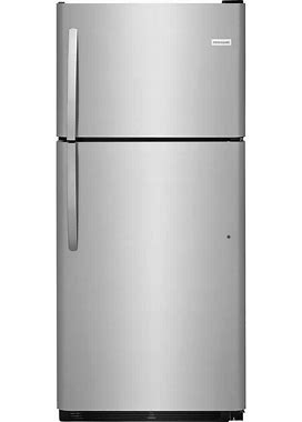 30 in. 20.4 Cu. Ft. Top Freezer Refrigerator In Stainless Steel