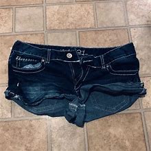 Rue21 Shorts | Distressed Jean Shorts | Color: Blue | Size: 11