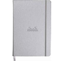 Rhodia Webnotebook, A5, Lined - Silver
