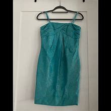 Carmen Marc Valvo Dresses | Blue Bubble Dress | Color: Blue | Size: 2