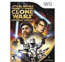 Star Wars Clone Wars Republic Heroes - Nintendo Wii Refurbished