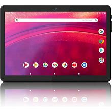 Tablet 10 Inch Android 9.0, 2GB+32GB, Quad-Core Processor, 10 in 1280X800 IPS HD Display, 2MP+ 5MP, Bluetooth, Wifi, GMS 3G Phone Tablets - Black