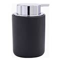 Bico Matte Black Ceramic 12Oz Soap Dispenser, With Removable Pump, Ideal For Kitchen Soap, Bathroom Soap, Lotion And Essential Oil