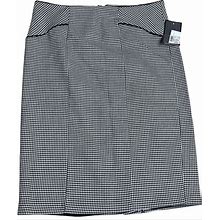 New York Clothing Co. Skirts | Nwt New York Clothing Co. Black/White Skirt Sz. 10 | Color: Black/White | Size: 10