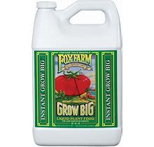 Foxfarm Grow Big Soil Liquid Concentrate Fertilizer, 1 Gallon
