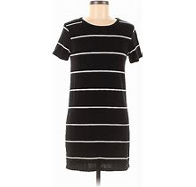 Brandy Melville Casual Dress - Shift: Black Print Dresses