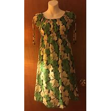 Juicy Couture Love P&G Floral Smoked Babydoll Dress With Ties &