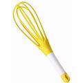 Antaijihua Rotary Whisk Whisk Whisk Hand Folding Mixer, Great For Non-Stick Cookware, Milk And Whisk Mixers, Home Baking Kitchen Gadgets (Yellow)