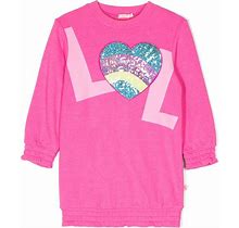 Billieblush - Sequin-Detail Long-Sleeve Dress - Kids - Polyester/Cotton - 12 Yrs - Pink