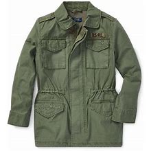 Ralph Lauren Cotton Twill Surplus Jacket - Size M In Garden Trail