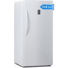 Upright Freezer, Freezer Upright,Stand Up Freezer Convertible Fridge/Freezer, Upright Freezers 13.8 Cu Ft Frost Free Upright Freezers White Standing