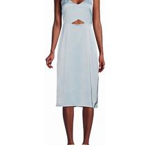 Sam Edelman Dresses | Sam Edelman Nordstrom New With Tags Slip Dress Satin Sz 2 | Color: Blue | Size: 2