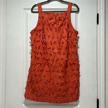 Anthropologie Dresses | Anthropologie Dress Size Xl | Color: Orange | Size: Xl