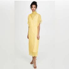 Ellery Dresses | Ellery: Santorini Dress. Never Worn, Without Tags. One Size. | Color: Yellow | Size: One Size